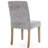 Fabric Upholstered Dining Chairs High Back Parsons Kitchen Chairs With Adjustable Pads And Solid Wood Feet-1462883429