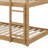 Wood Twin Over Twin Low Bunk Bed With Ladder-1014742009