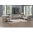 Keiya Transitional 65"L Linen Fabric Upholstered Loveseat in Brown