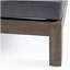 Ensemble modulaire en bois d'extérieur avec coussins Oana, gris foncé-762741330