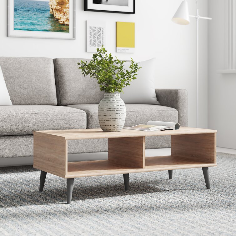 Beach Avenue Modern Wood Bed side or Small Coffee Table – Alabama Sawyer