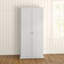 Woodburn 2 Door Manufactured Wood Wardrobe-38263631