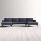 New Standard U-Shaped Leather Sofa & Chaise
