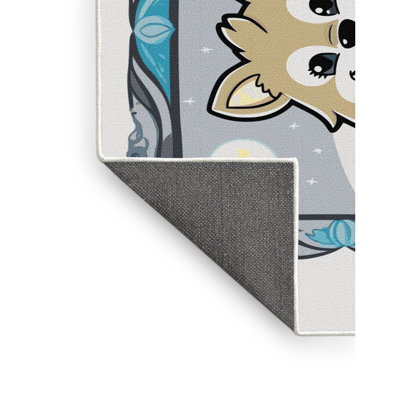Tapis de vacances d'Halloween The Holiday Aisle®, Rectangle de 5 pi x 8 pi