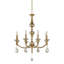 Lustre en cristal 8 lumières Traditional-114902411-114902410