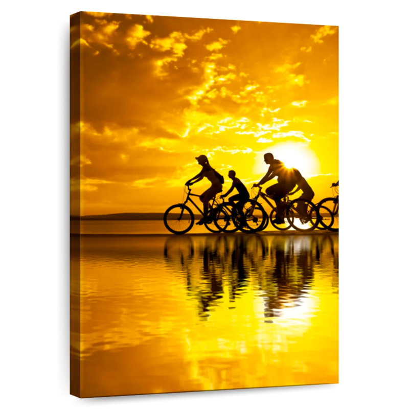 Senne Bicycle Group, 39" H x 26" W