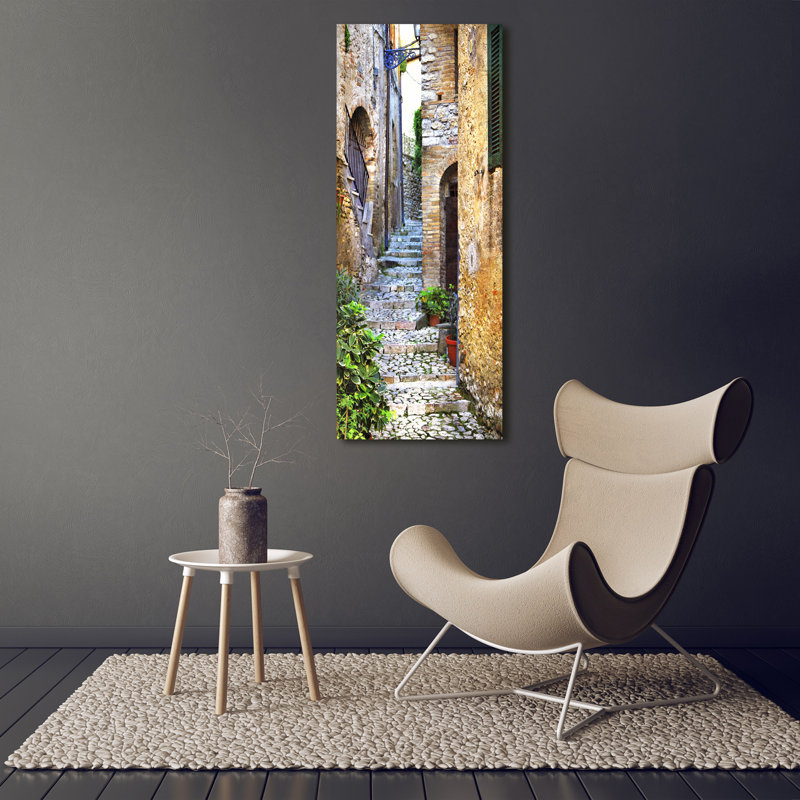 Italian Streets - Wrapped Canvas Print