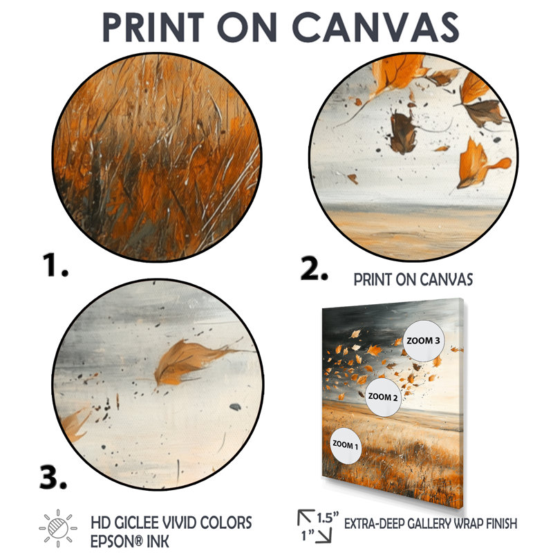 Maranda - Landscapes Wall Art Prints, 20" H x 12" W, Reproduction encadrée d'une seule photo, Gold