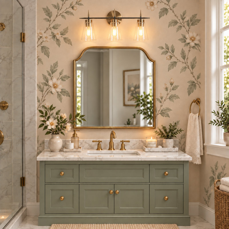 Joeanne 3 - Light Dimmable Vanity Light