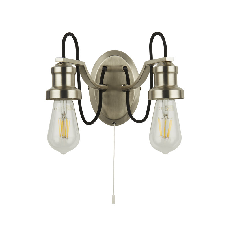 Throop Mild Steel Armed Sconce