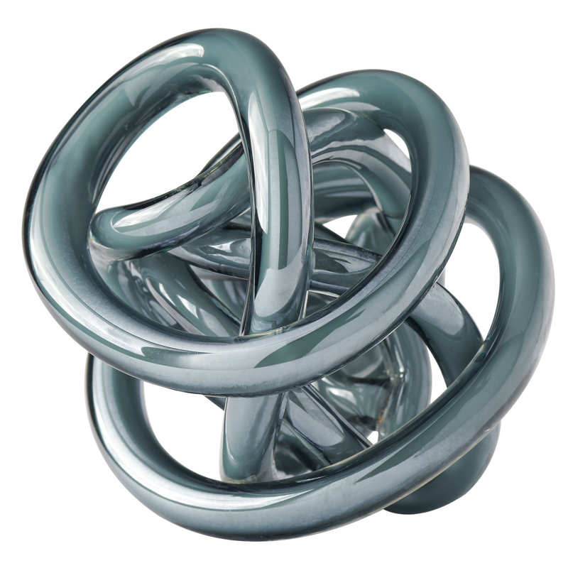 Kalyse Crystal, Grey, 4.5" H x 4.5" W x 4.5" D