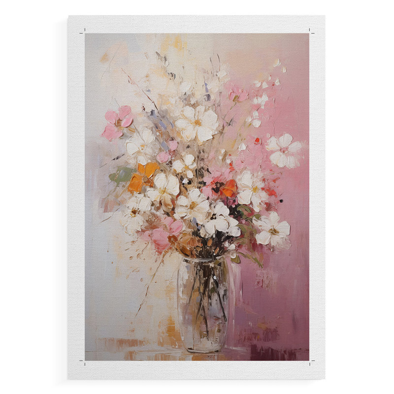 FLORAL Series CCDXL III - Impression sur toile seulement - NON CADRE