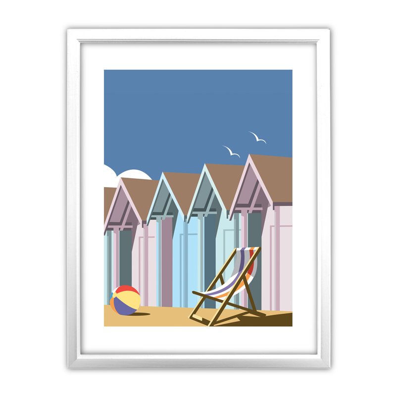 Dave Thompson - Single Picture Frame Print, White