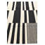 Tapis noir et blanc Noor