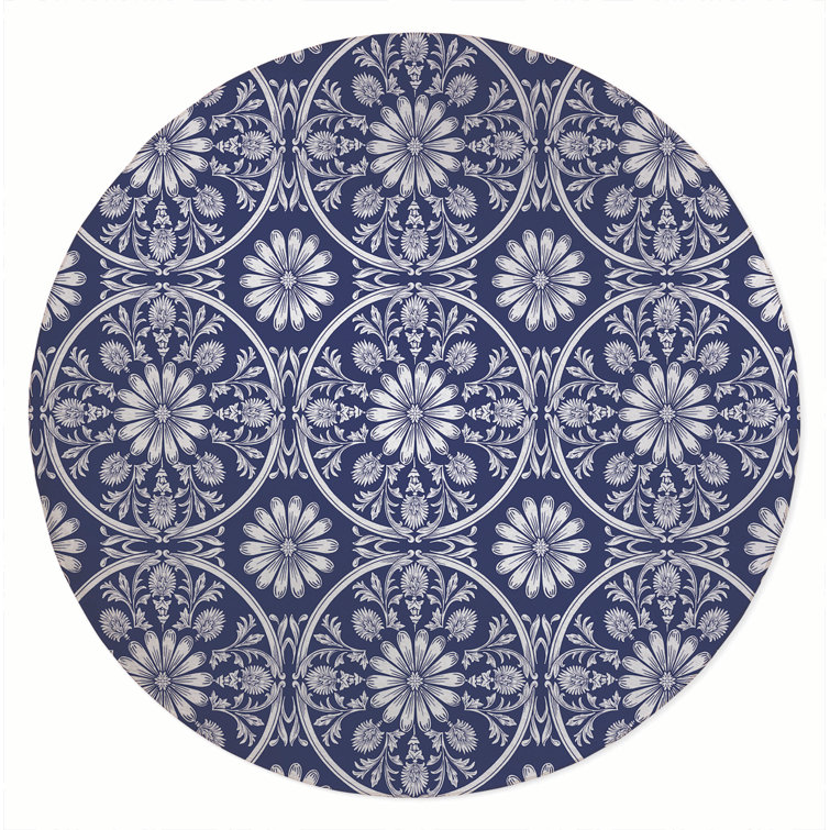 Daisy Tile Outdoor Area Rug