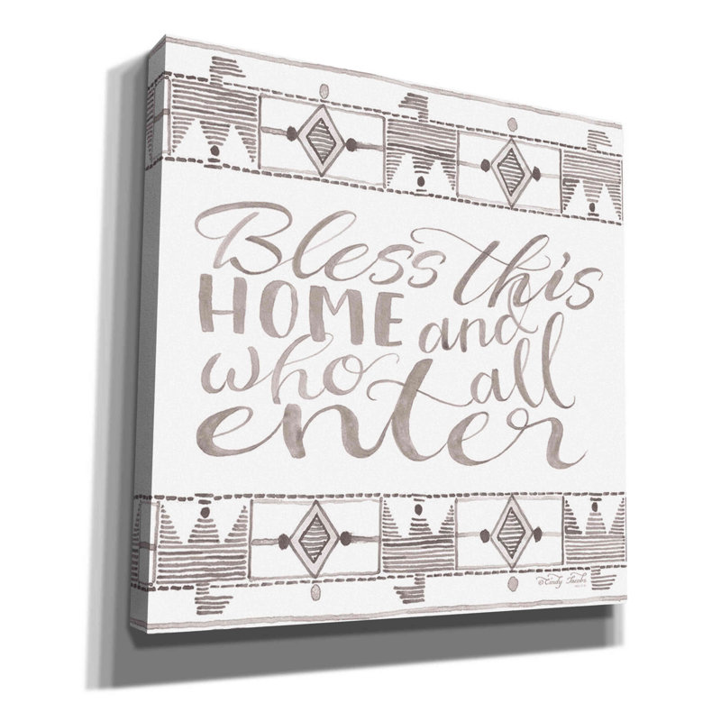 «August Bless® Home» par Cindy Jacobs, August Grove, H 37 po x l 37 po x P 1,5 po