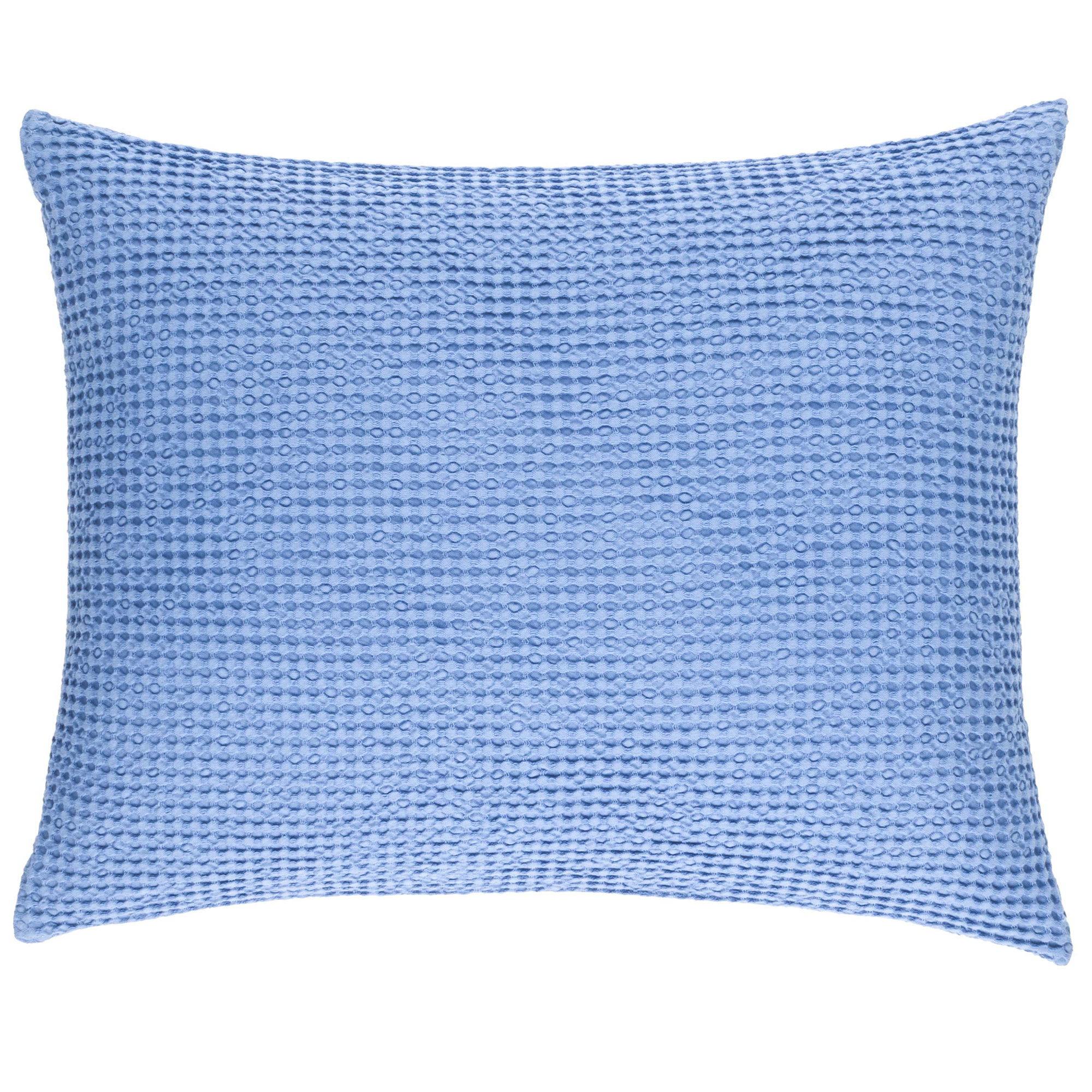 Bubble Matelasse Sham, French Blue, Standard