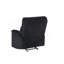Fauteuil inclinable oscillant Lucie G00250A-RC, noir