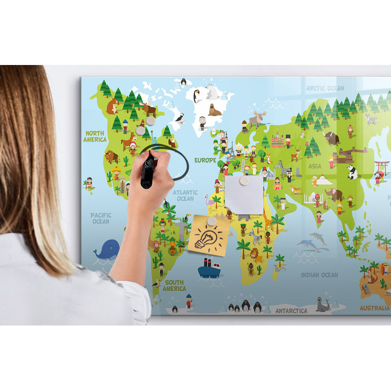 Magnetic Glass Dry Erase Board