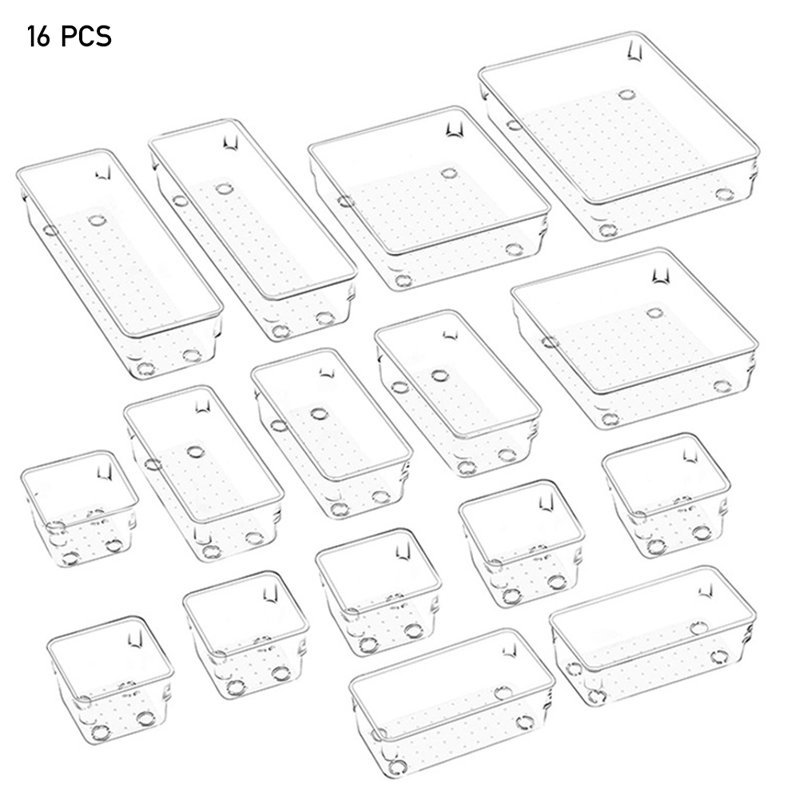 Plastic Desk Organizer Set