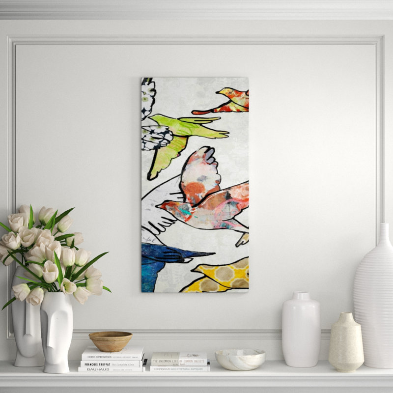 Migration Patterns II Print by Emma Brooks, Outdoor, 40" H x 20" W