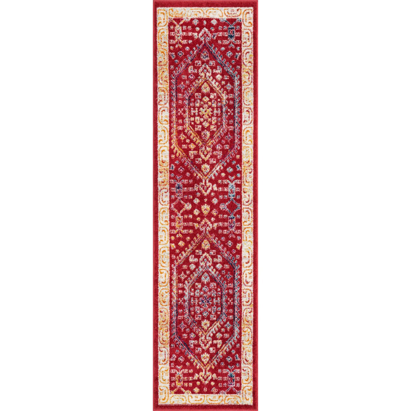 Milojica Oriental Indoor Rug, Runner 2' x 8'