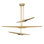 Concorde Chandelier (Natural Brass)