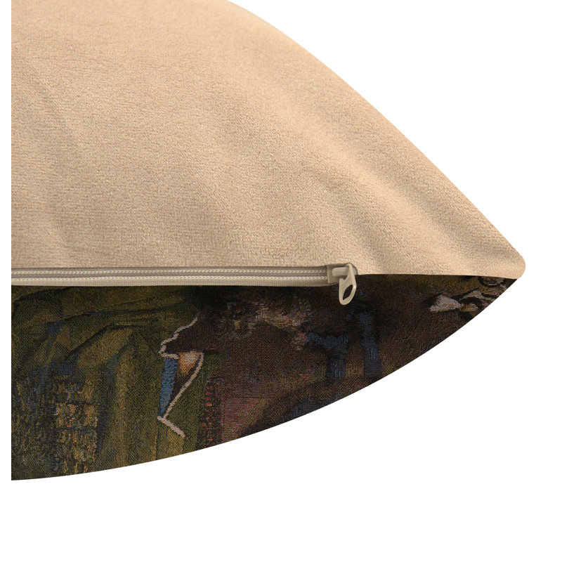 Cushion Covers, Brown Religious 1