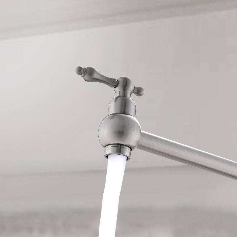 BENSON HOME Kitchen Faucet, Brushed Nickel 