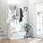 Combination Model Gate Cabinet With Shoe Cabinet+Hang Shelf+ Mirror