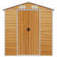 Remise de jardin Breydon en acier galvanisé 6,3 x 18,2 x 6,5 pieds
