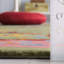 Tapis vert / rose en laine / coton touffeté à la main Anticur-1337926420