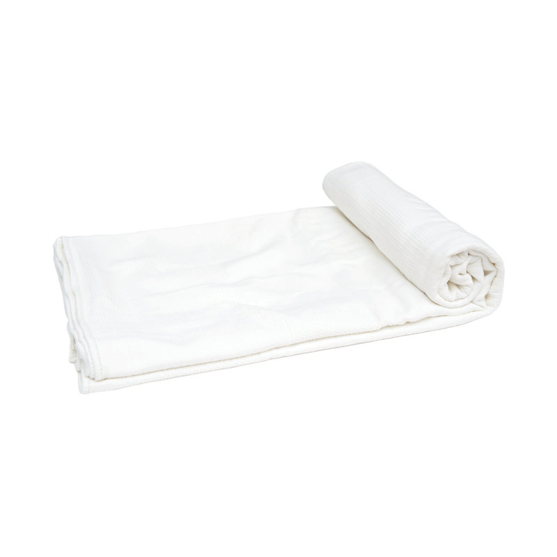 Beacon White Throw, 80" x 96"