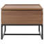 Table basse à tréteaux avec rangement Genetta
