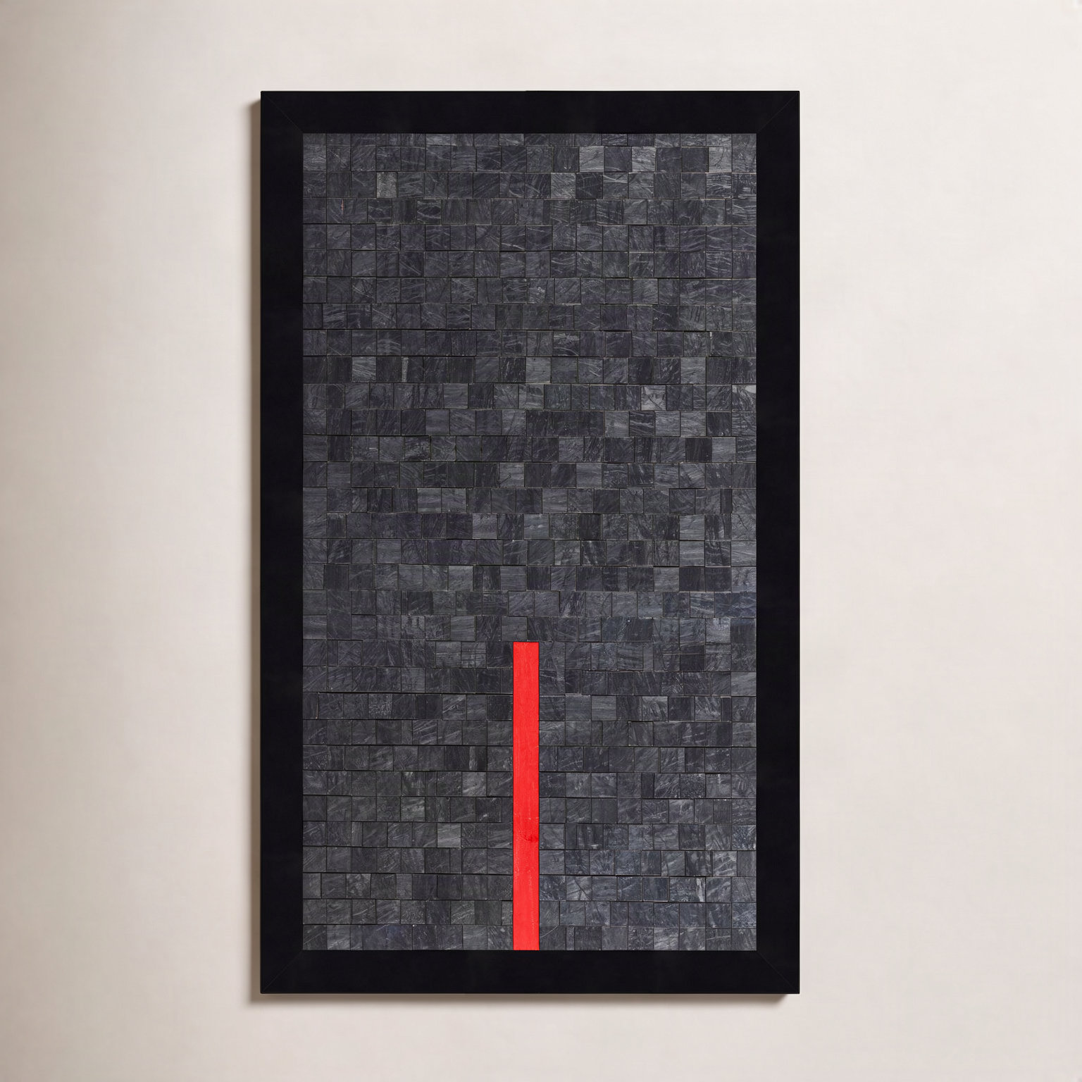 Close by Alex Dunn, 17" H x 10" W, Black