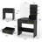 Modern Makeup Vanity Table with LED Lights, Sliding Mirror, 4 Drawers, Stool, Power Outlet, and Open Shelves – Bedroom Dressing Table with Adjustable Lighting-1074711091