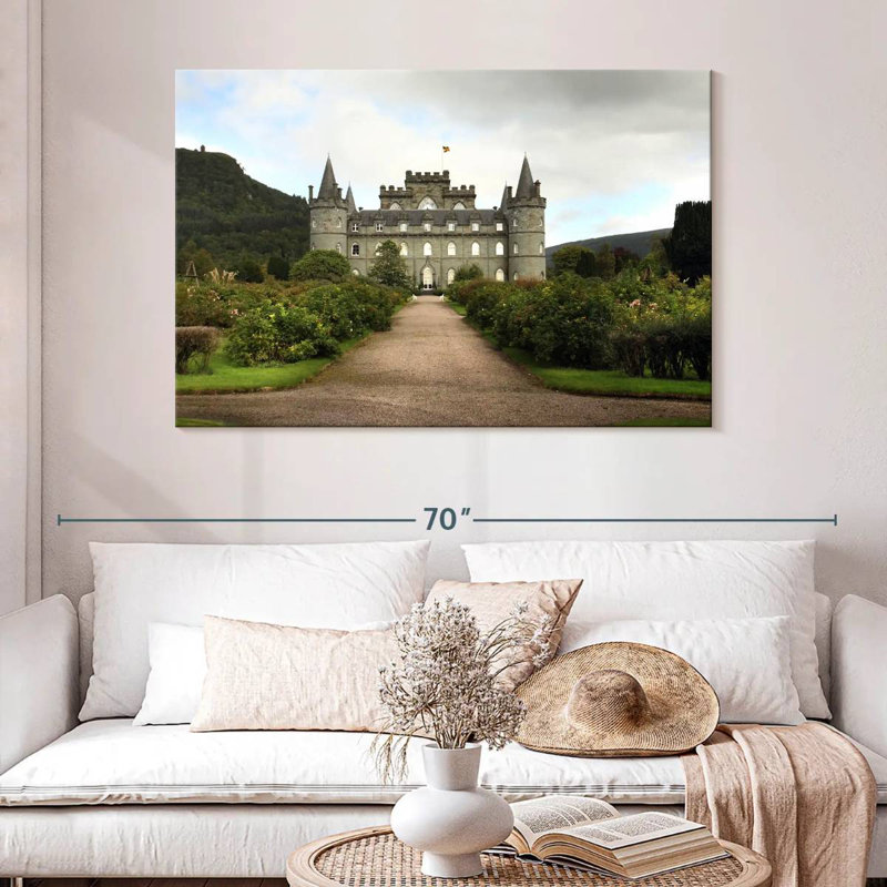 Lilie Scottish Inveraray Castle, H 32 po x l 48 po