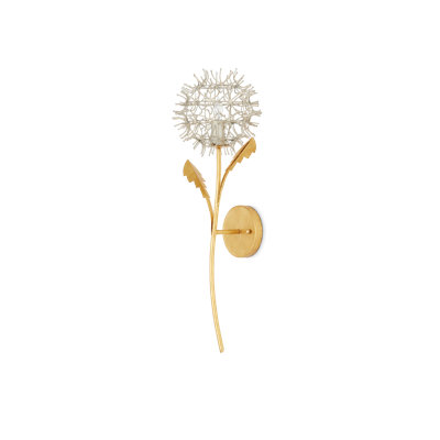 Dandelion Wrought Iron Wallchiere