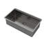 Évier de cuisine noir en acier inoxydable de calibre 16 pour station de travail encastrable 33 po x 19 po x 10 po Gunmetal