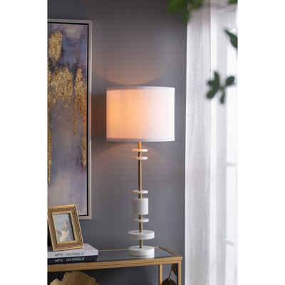 Lampe de table D13 x 32,8 po (assemblage de l'abat-jour requis)