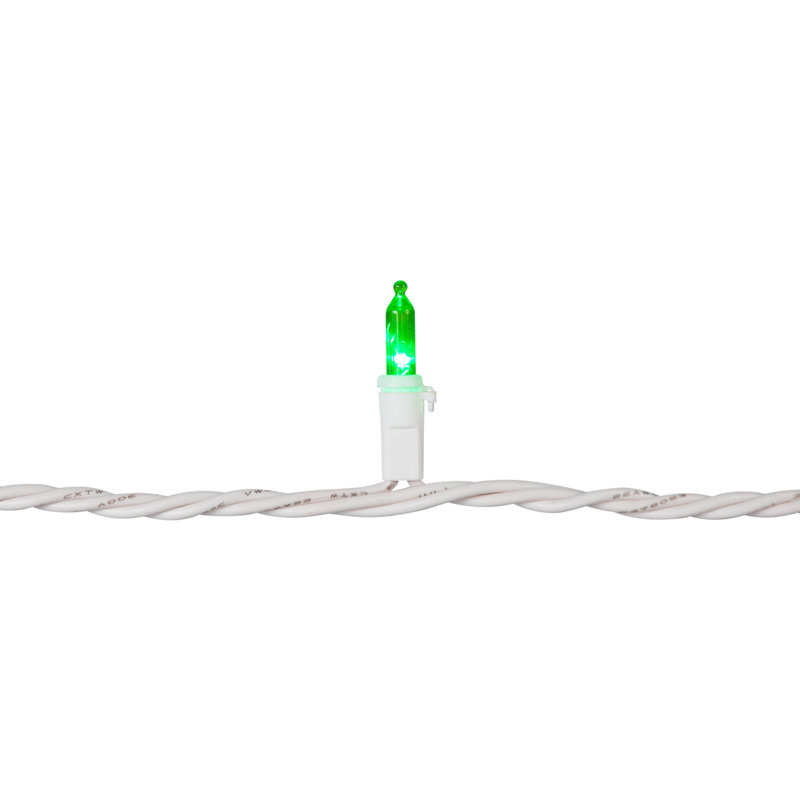 Guirlande de 100 lumières DEL, Multicolore / blanc, 35