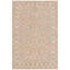 Tapis traditionnel à motifs floraux, coloris gris, crème, ivoire, beige et rose, lavable à la machine, antidérapant, à poils courts, pour l'intérieur et l'extérieur, adapté aux animaux domestiques, idéal pour le salon, la chambre, la salle à manger, l'entrée, le couloir ou le bureau.-1430379016