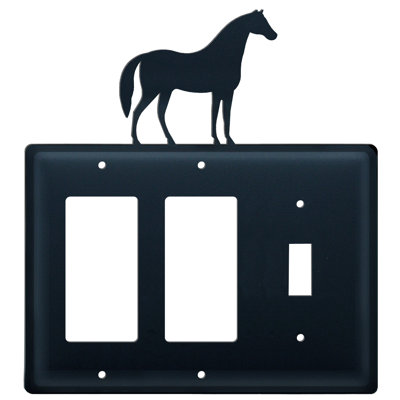 3 - Gang Standard Combination Wall Plate