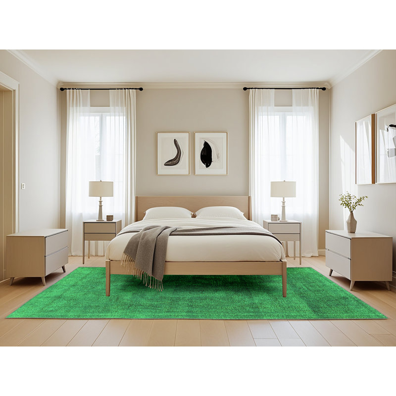 Estis Washable Oriental Indoor Rug, Rectangle 5' x 8'
