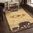 Tapis en polypropylène durable pour le style chalet rustique et les endroits très fréquentés