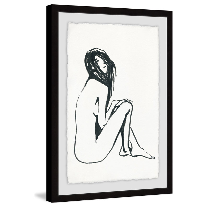 «Simplicity II», reproduction encadrée, H 18 po x l 12 po
