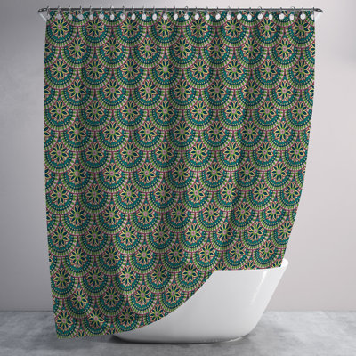 Abstract Shower Curtain