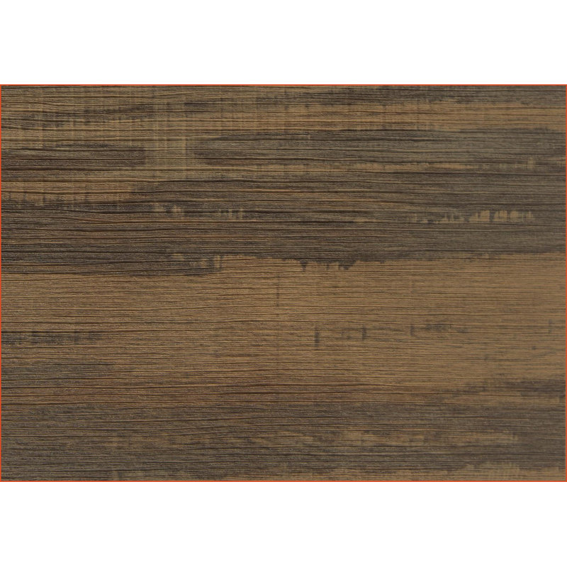 Bureaux, bureau d'ordinateur L moderne de 48 po avec tiroirs de rangement, stratifié brun et amp; Métal noir | Brun | Panneau de particules