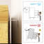 Commode 6 tiroirs large blanche