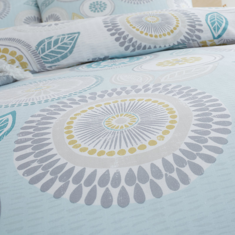 Anja Duvet Cover Set, 200 x 200cm Duvet Cover + 2 Standard Pillowcases